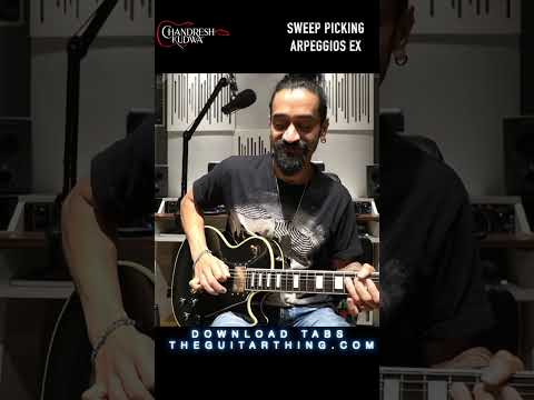 Insta Tab #10 - Sweep Picking & Hammer Ons - Pull Offs Arpeggios